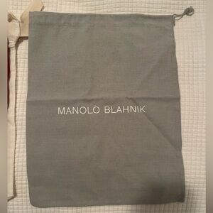 Manolo Blahnik dust bag